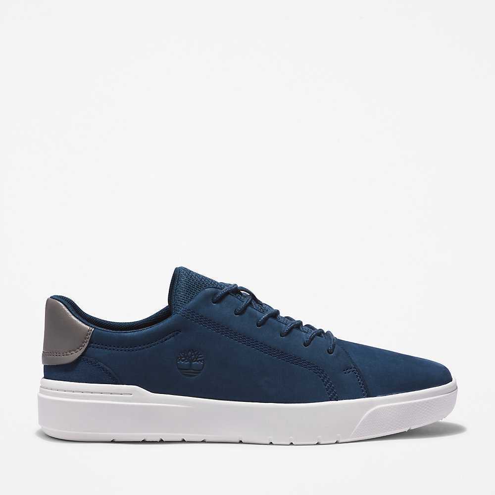 Men's Timberland Seneca Bay Sneakers Dark Blue | UAE-8635074