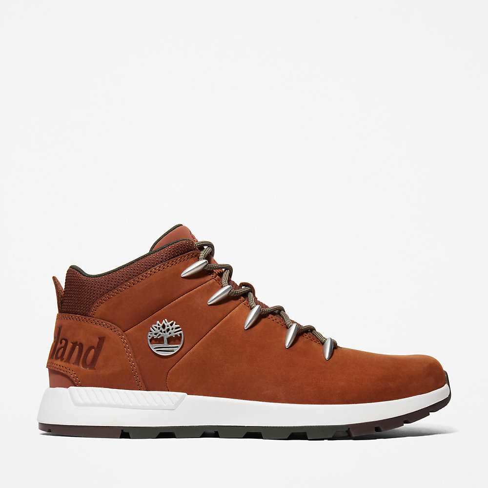 Men's Timberland Sprint Trekker Chukka Boots Brown | UAE-5219743