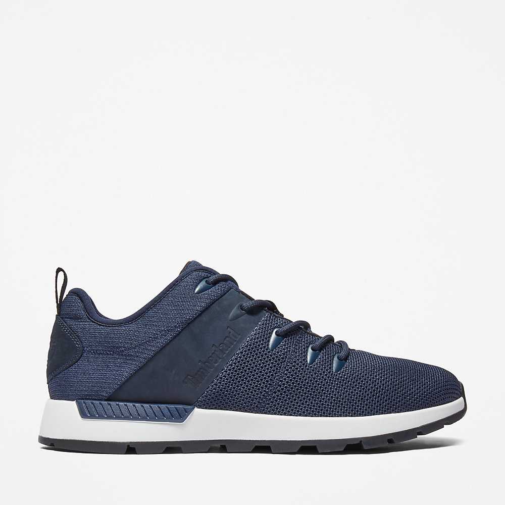 Men's Timberland Sprint Trekker Sneakers Navy | UAE-3746581