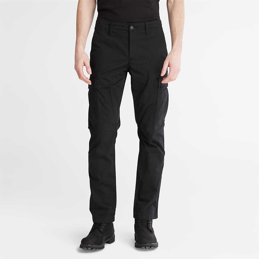 Men's Timberland Squam Lake Cargo Pants Black | UAE-9632487