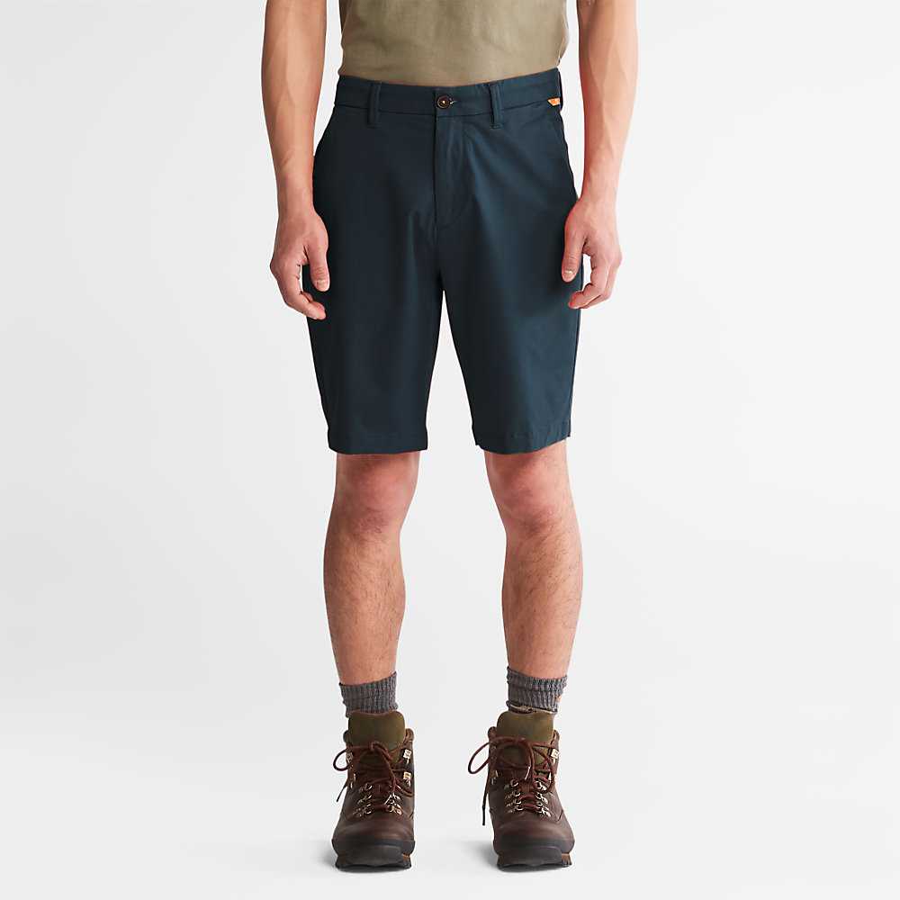 Men's Timberland Squam Lake Shorts Dark Blue | UAE-2715349