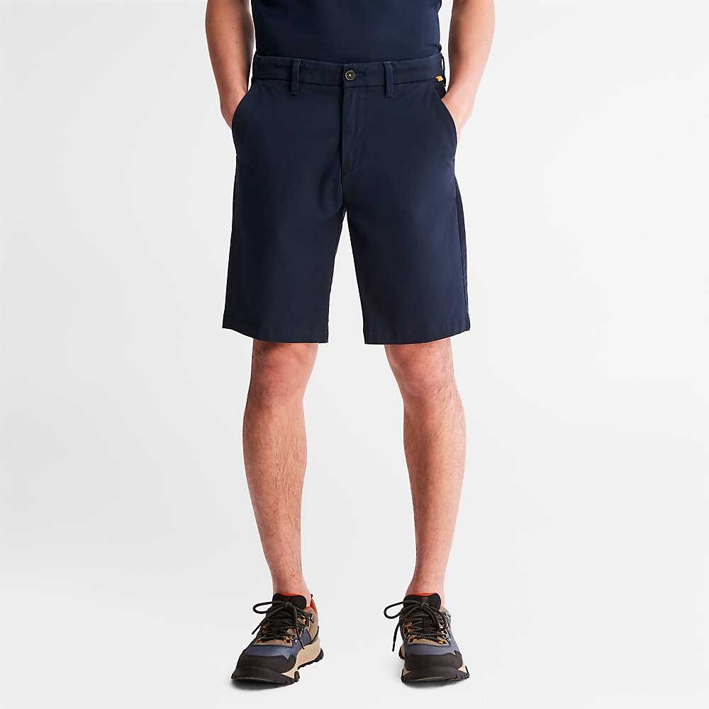 Men's Timberland Squam Lake Shorts Navy | UAE-6792184