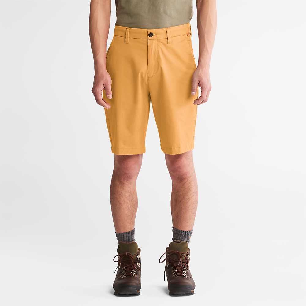 Men's Timberland Squam Lake Shorts Orange | UAE-6014357