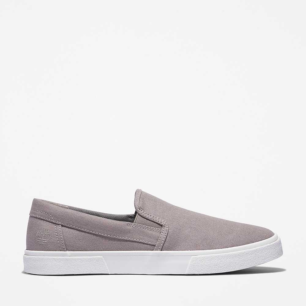 Men's Timberland Union Wharf 2.0 Slip On Shoes Grey | UAE-3095781