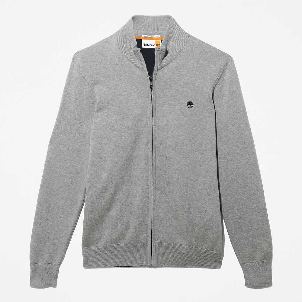 Men's Timberland Williams River Sweaters Grey | UAE-8309247