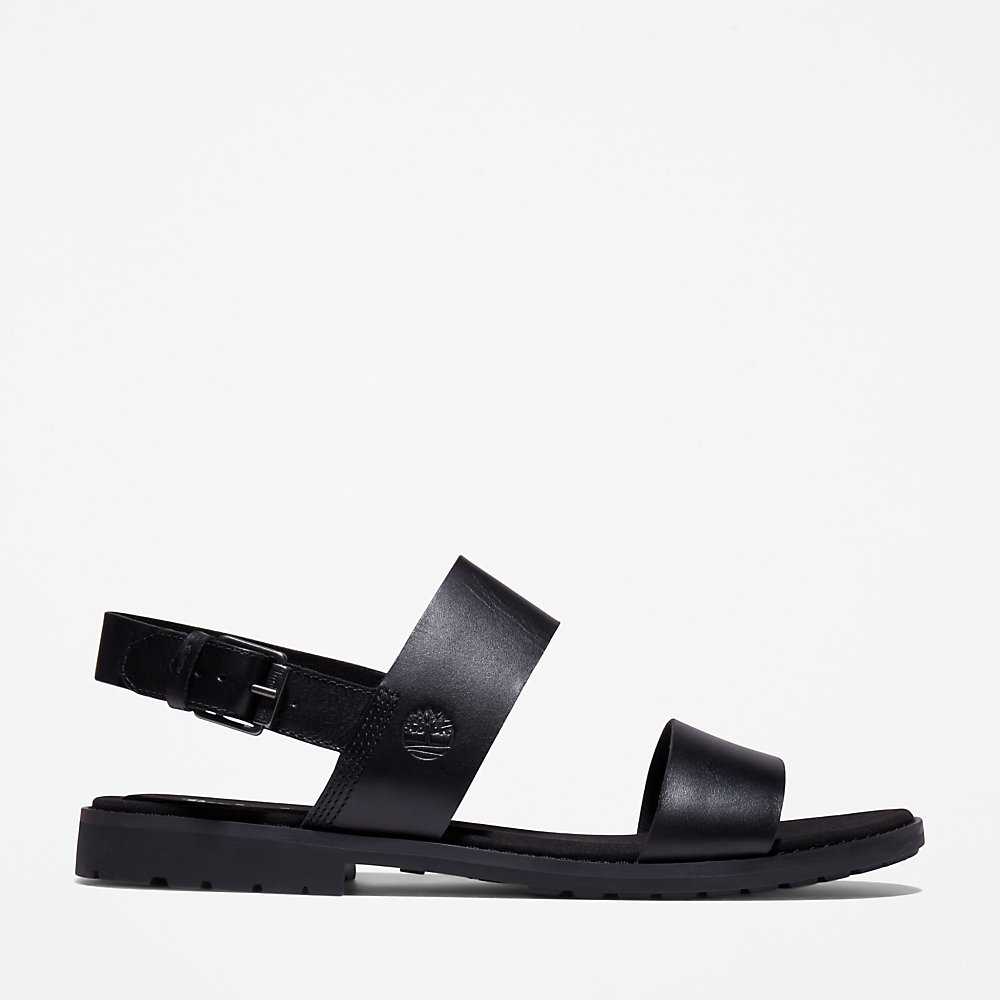 Women's Timberland Chicago Sandals Black | UAE-8703592