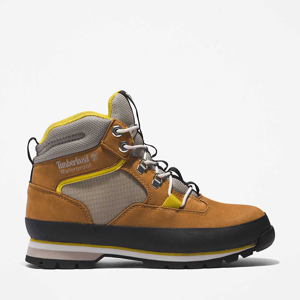 Women's Timberland Euro Hiker Hiking Boots Light Brown | UAE-8439602