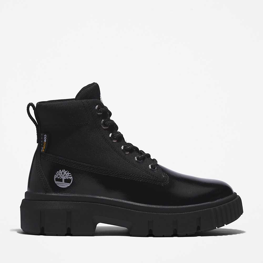 Women's Timberland Greyfield Waterproof Boots Black | UAE-3095182