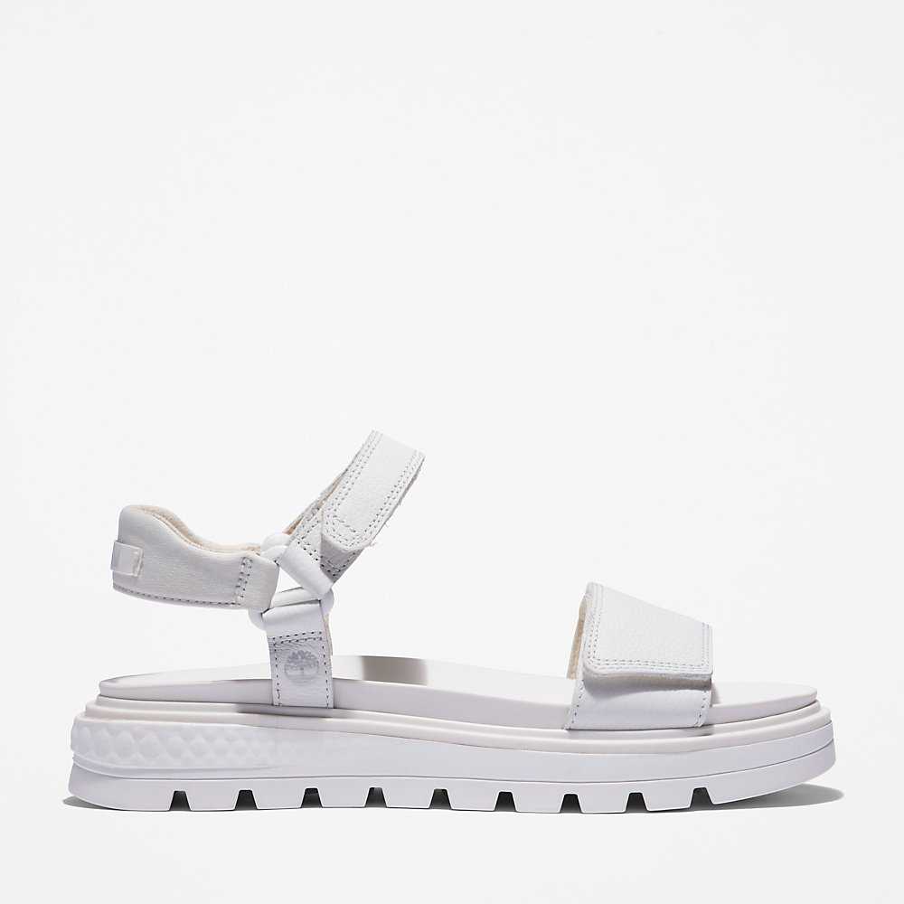 Women's Timberland Ray City Sandals White | UAE-1326840